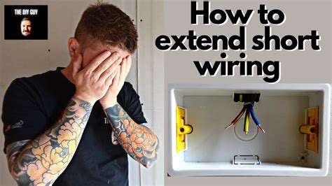 extending electrical wire with junction box|how to extend outlet wires.